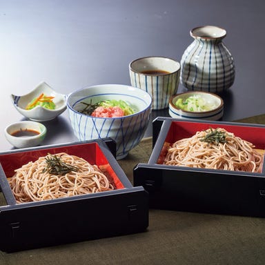 和食麺処サガミ津島江川店_ざるそば(二段)　お好みランチ