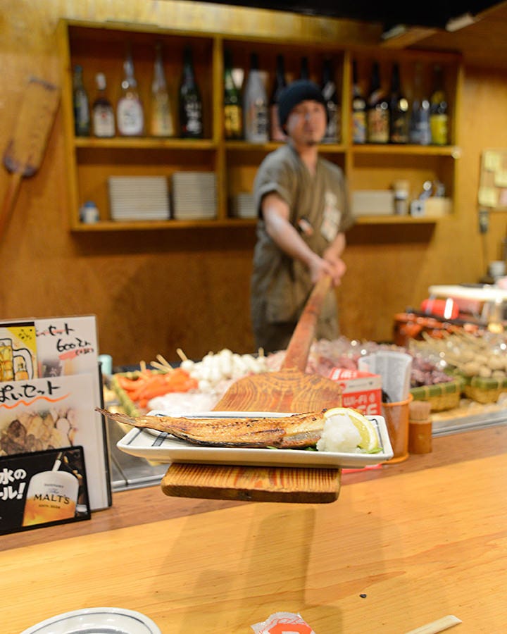 法善寺横丁 炉ばた焼 水かけ茶屋 なんば 難波 居酒屋 ぐるなび