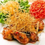 鶏肉とレモングラス揚げ(ガイタカイ)