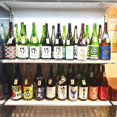 厳選日本酒選りすぐり！圧巻の日本酒セラー