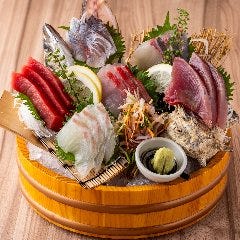 天麩羅と刺身 板前料理 魚天
