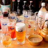 ◆飲み放題プラン◆
お一人様1,800円（税込）にてご提供！