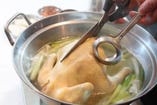 【タッカンマリ】コラーゲンたっぷり韓国鶏水炊き鍋