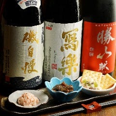 日本酒や焼酎も充実！