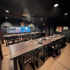 20名様から最大30名様まで貸切利用OK！大型宴会に最適です◎