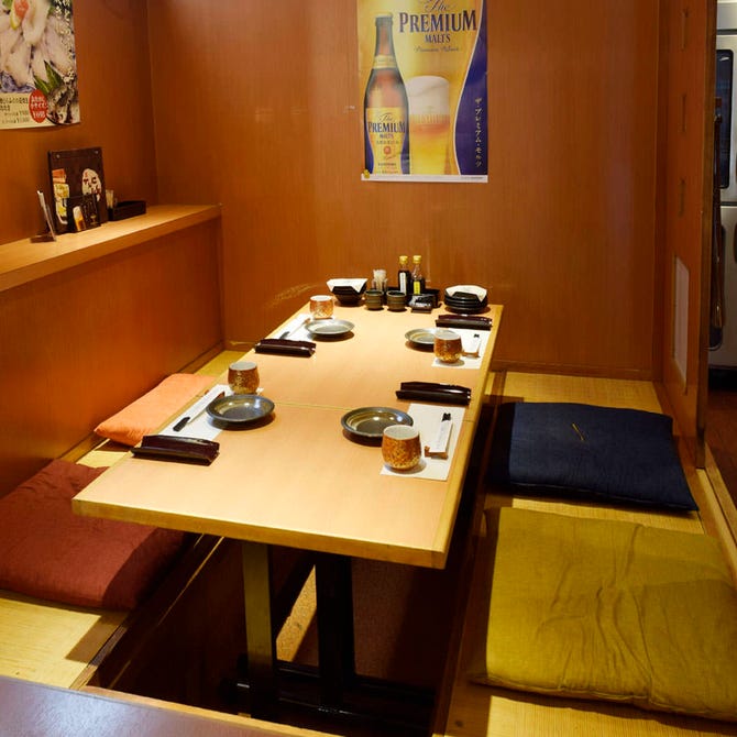 個室 ここ一軒で山口県 わらやき吉祥 宇部新川店 宇部 居酒屋 ぐるなび