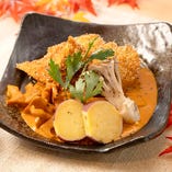 【秋ランチ】国産鶏ささみカツと旬野菜　濃厚こく旨ソース