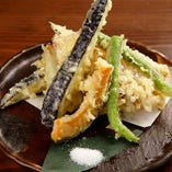 野菜の天ぷら盛