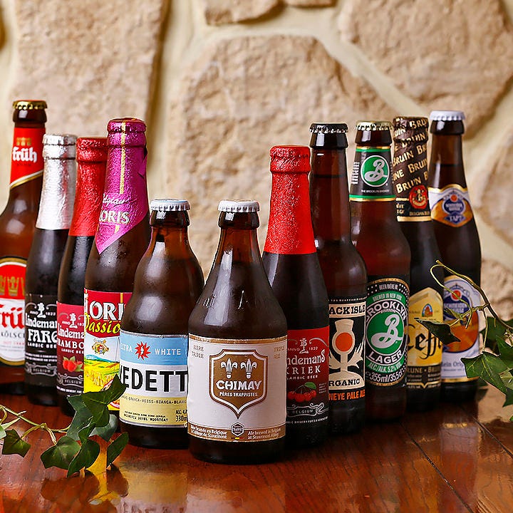 ボトルもユニークな世界のビールたち