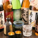 日本酒や焼酎もご用意！