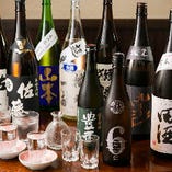 獺祭や黒龍など希少な日本酒を豊富に取り揃え！