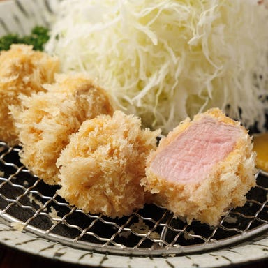 神楽坂 山せみ_Bセット:ヒレとんかつ(ライス付き)+お蕎麦