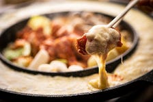 大人気のチーズ×韓国料理