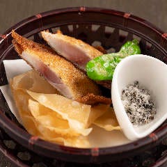 名物！レアアジフライ