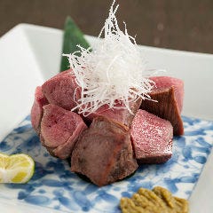 基 名物!!極厚牛タンの炙り 極厚でも驚くほど柔らかい仕上がり