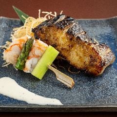 銀鱈の蕗味噌焼き