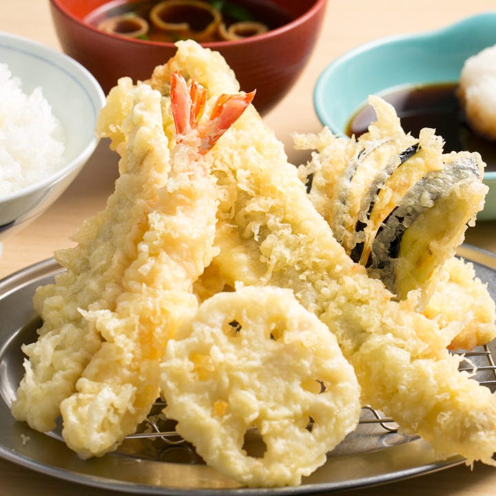 天麩羅えびのや 南森町店の穴子一本揚定食