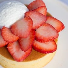 平飼い有精卵を使用したパンケーキ