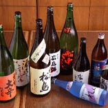 日本酒好きが選ぶ、“今飲んでほしい銘柄”がズラリ！
旨口から辛口まで幅広くご用意しています。