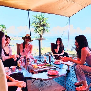 琵琶湖を望むテラスで手ぶらBBQ「CRAG Cafe&SUP」_手ぶらBBQ!琵琶湖を望むテラス席