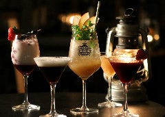 記念日やデート、二次会など様々なシーンに最適な豊富なDRINK