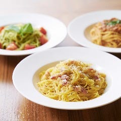 生パスタ使用！ もっちもちな麺が特徴です♪