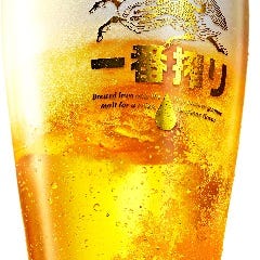 お酒の種類も豊富にご用意！