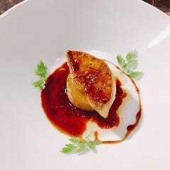 フォアグラ大根～カシスソース仕立て～