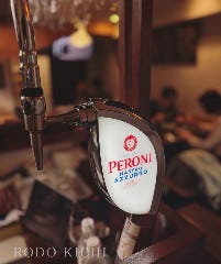飲み放題プラン2時間2,750円(税込)PERONI樽生ビール含