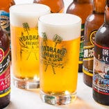 飲み放題付プランに追加料金500円(税込)で横浜ビールを追加