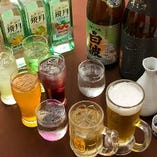 充実のお酒【ビール、焼酎、梅酒、日本酒etc...】