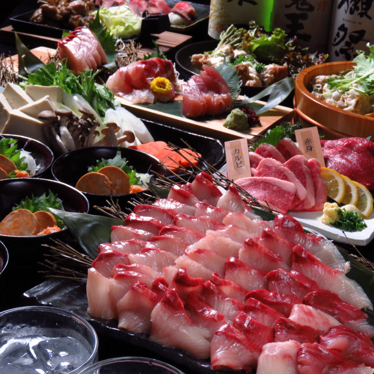 絶品 ブランド鰤の鰤しゃぶ 3h飲み放題 プレミアム日本酒獺祭等 焼酎45種全付 鰤しゃぶコース の詳細 九州魂 銀座一丁目店 銀座 居酒屋 ぐるなび