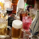  ～生ビール・焼酎・サワー・ワイン・日本酒・ウィスキー・梅酒・ソフトドリンク～飲み放題付