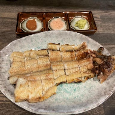 炭焼鰻 土井活鰻 嵐山店_鰻白焼き 半尾
