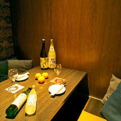 デート利用なども大歓迎！クッション付2名様専用個室もご用意