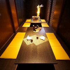 少人数個室から最大60名様個室まで大小様々なプライベート空間