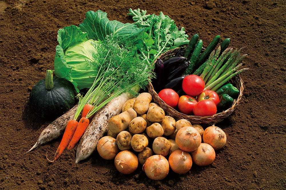 大地の恵み 北海道 永田町店 自慢の食材 - 直送野菜 - ぐるなび