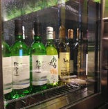 北海道ワインです。小樽、余市、富良野、十勝がメインです。トカップ、町民用なんかもございます。