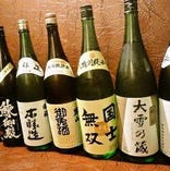 北海道の地酒です。国士無双、男山はもちろん、国稀などの東京ではマイナーなお酒も。新酒のご用意も致しております。