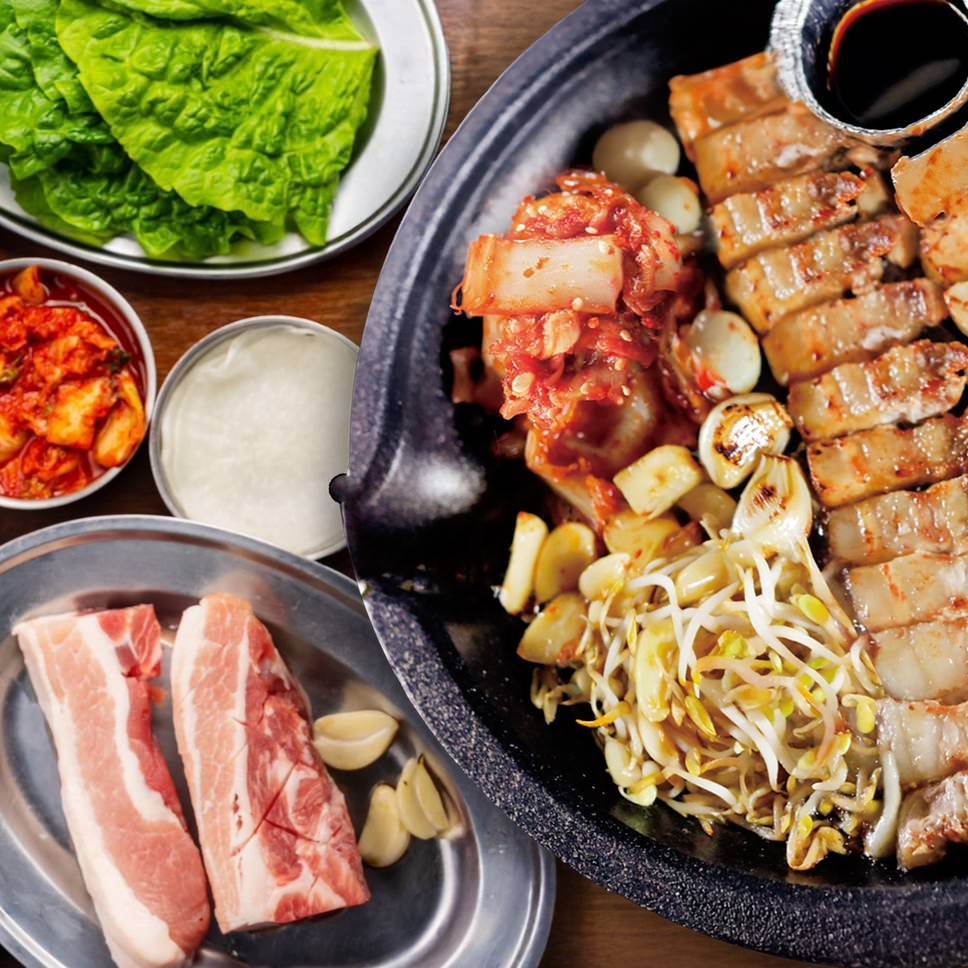 サムギョプサル付き☆全80種以上食べ放題】2時間3850円→2980円 23時