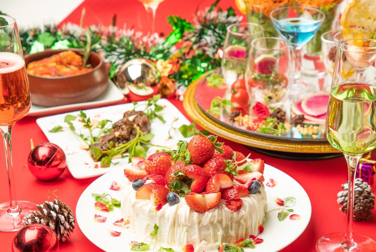 クリスマス 聖なる夜のchristmasディナーコース 人気ｽﾍﾟｲﾝ料理全7品のフルコース6 000円 の詳細 Glass Dance 品川港南 品川 スペイン料理 ぐるなび