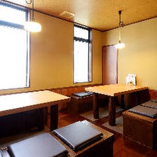古民家改装の和室で日本料理を堪能