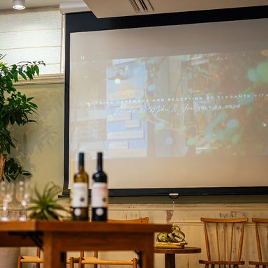 恵比寿 Elegante Vita_スクリーンプロジェクター無料!