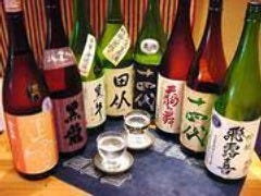 季節のおススメの日本酒をご用意