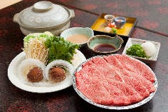 【銀杏コース】1ドリンク付！国産黒毛和牛しゃぶしゃぶなど