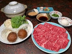 【ランチコース】国産黒毛和牛しゃぶしゃぶなど