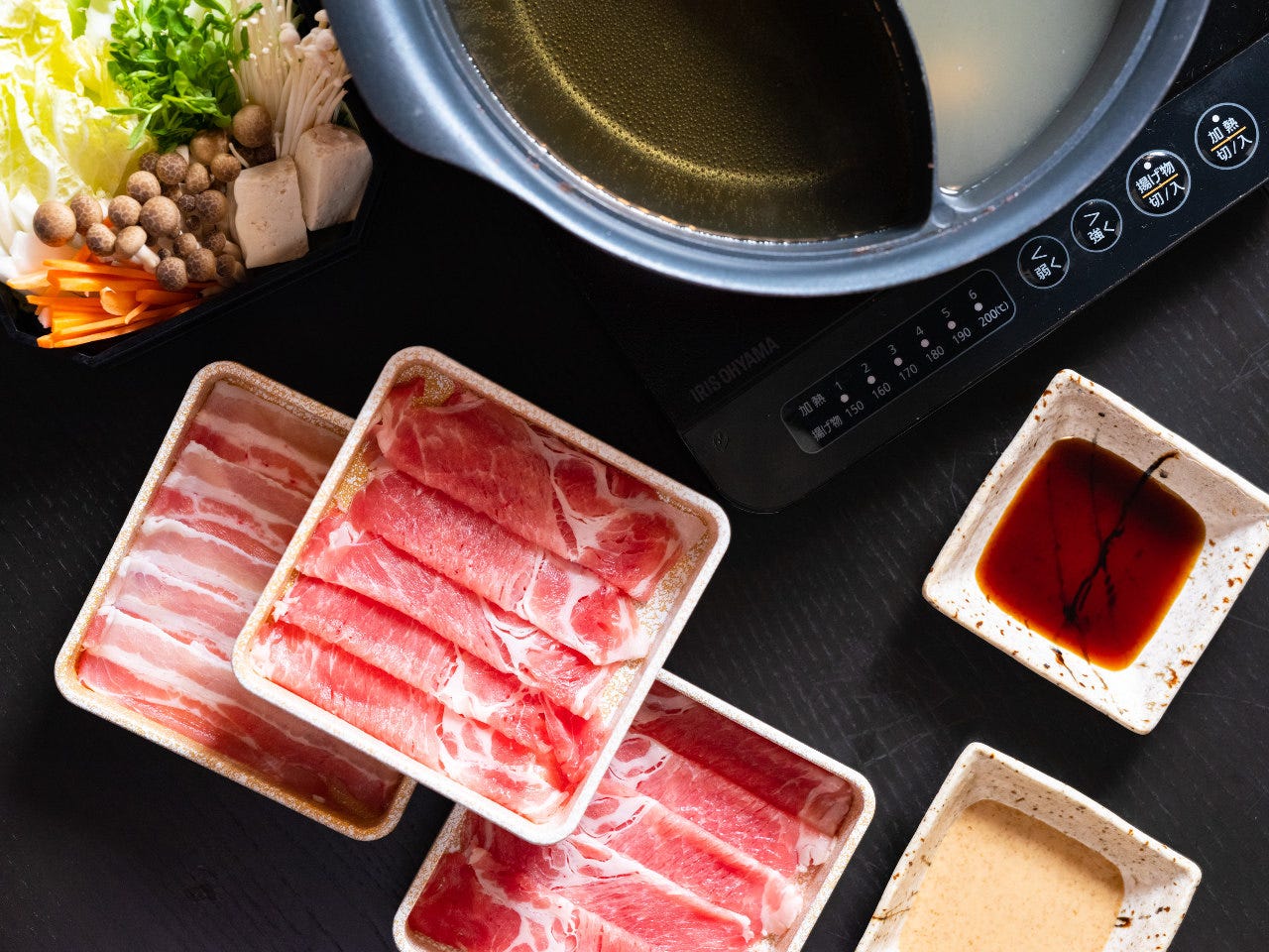 大衆割烹えびす_金アグーしゃぶしゃぶ