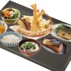 大衆割烹えびす_天ぷら定食