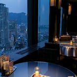 【夜景も楽しめる】
地上約100mからの神戸の絶景も楽しめます