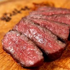黒毛和牛モモステーキ
赤身メインの焼肉「赤身」コースでも楽しめます